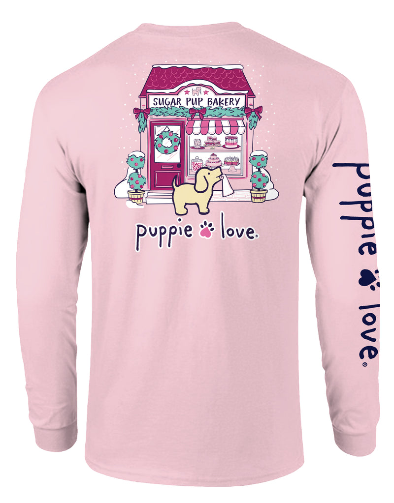 Sugar Pup Bakery Long Sleeve Tee By Puppie Love (Pre-Order 2-3 Weeks)